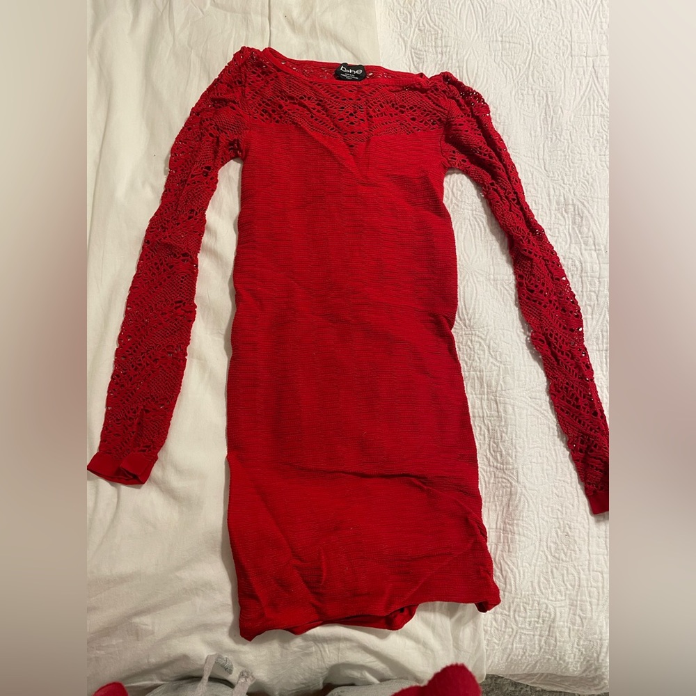 Red Bebe Dress